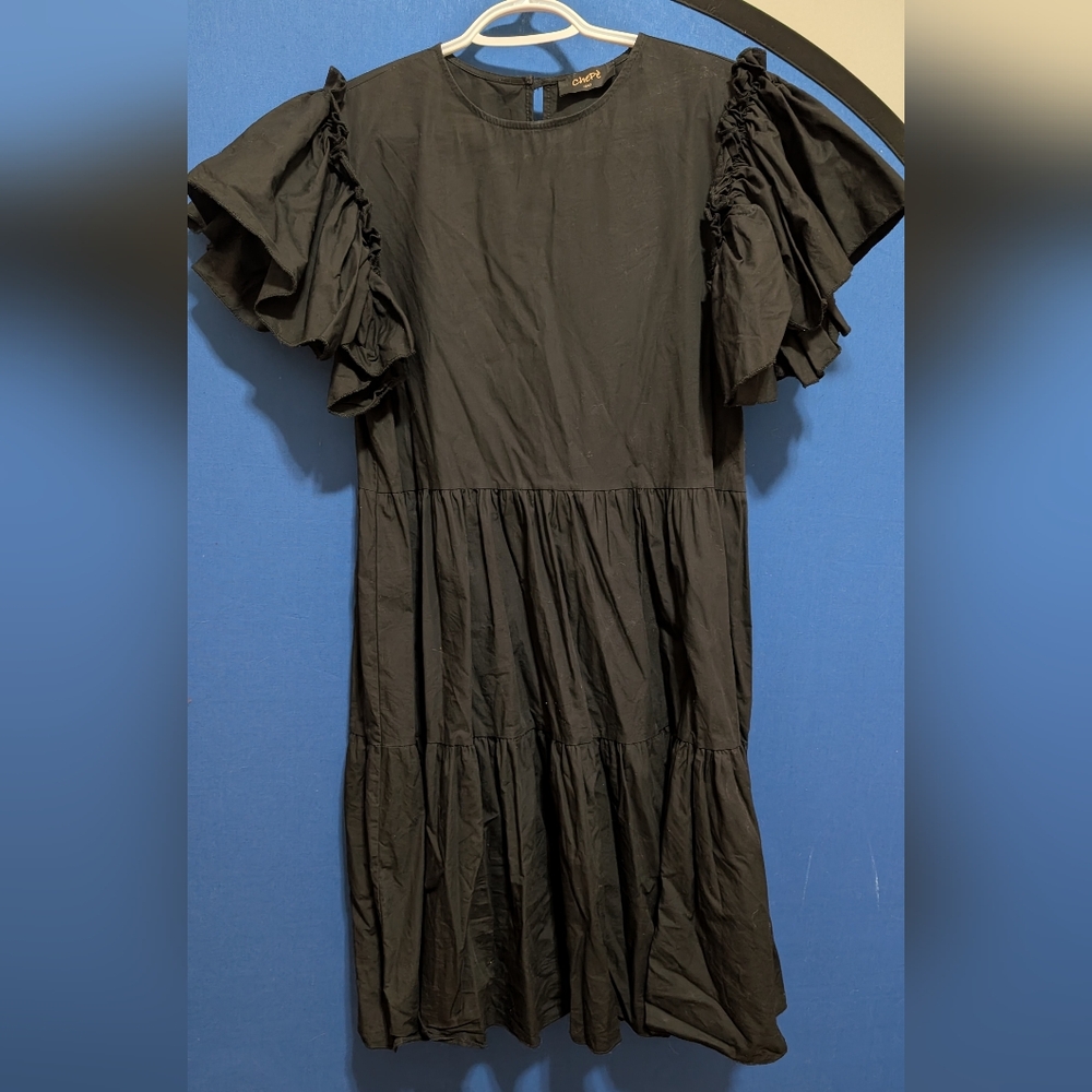 Chepe Baby Doll Tiered Dress